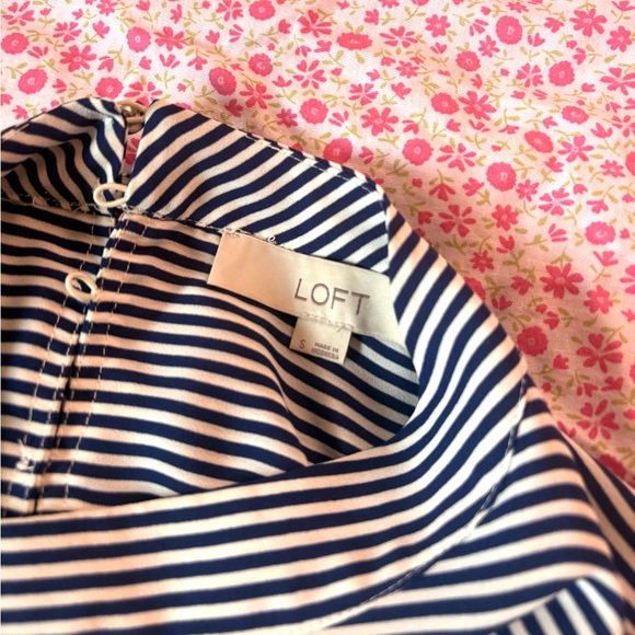 Loft Striped Women's Top - Blue and White - Picture 6 of 6